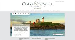 Desktop Screenshot of clarkandhowell.com